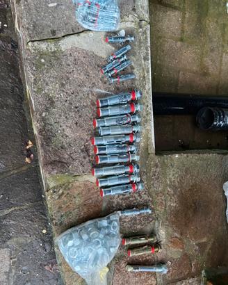 LOTTO FISHER SL M16 e M8 + Dadi e rondelle NUOVI