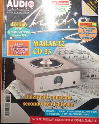 Rivista AUDIO REVIEW n° 156 del 1996