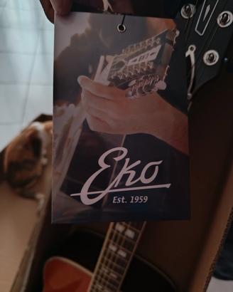 Chitarra acustica Eko Ranger VI amplificata 