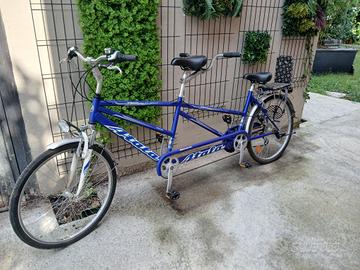 Bici Tandem Atala blu