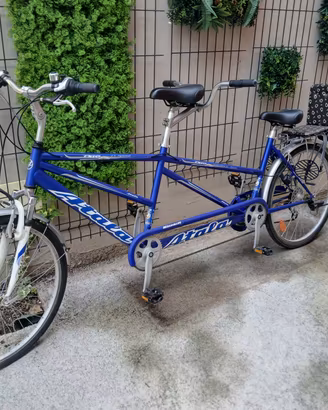 Bici Tandem Atala blu