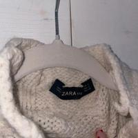 Maglione vestito bianco zara