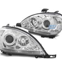 FARI MERCEDES CLASSE ML W163 98-01 FONDO CROMATO