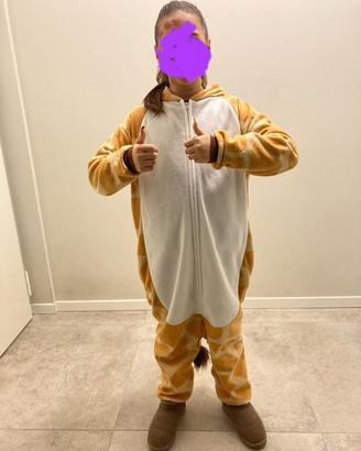 Costume carnevale giraffa