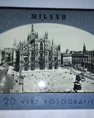 Vecchie foto di milano album bromofoto anni 60