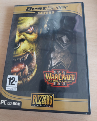 Warcraft III Reign of Chaos PC Cd-Rom Win XP