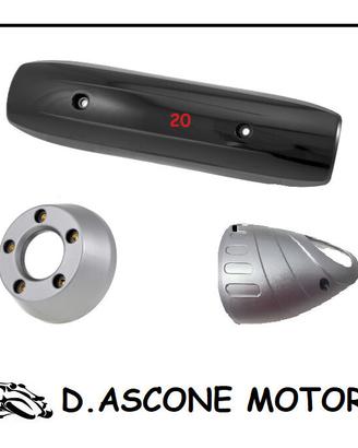 KIT PROTEZIONI MARMITTA TMAX 2001 2007