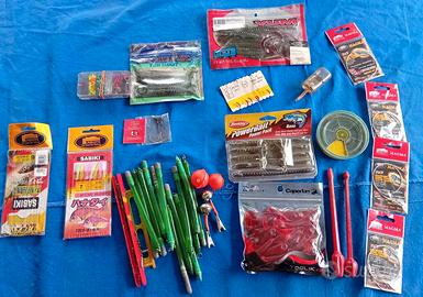 LOTTO ARTICOLI PER PESCA SPORTIVA 