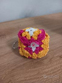 portachiavi  uncinetto 