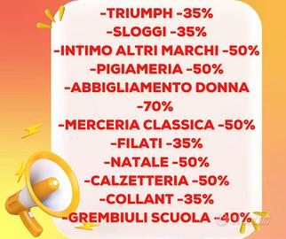 la marceria vazia intimo abbigliamento triumph