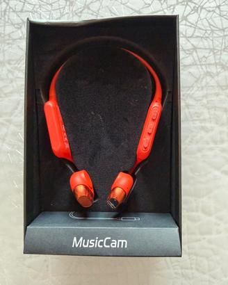 Cuffie conduzione ossea MusicCam 3 in 1