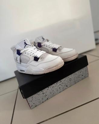 Jordan 4 Metallic Purple Retro.(prezzo trattabile)