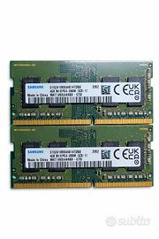RAM Samsung 8GB (2x4GB) DDR4 2666MHz SO-DIMM Noteb