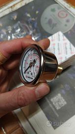 Manometro INOX Dn40 16 bar - A bagno di glicerina