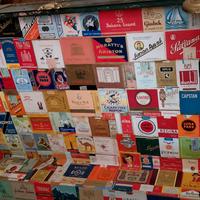 Baule da viaggio vintage primi 900 - verde scuro