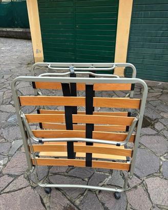 Letto Brandina Pieghevole SENZA MATERASSO