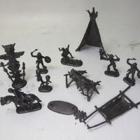 soldatini Atlantic 1/32 1206 Apache camp