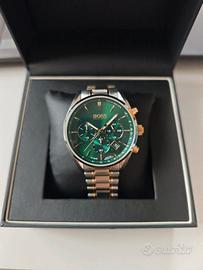 Orologio BOSS Cronografo Uomo Verde Oro