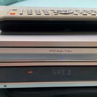 PIONEER PLAYER LETTORE DVD SACD CD 656A SILVER