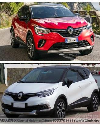Ricambi renault captur 2013-2026