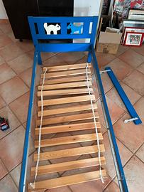 Lettino blu ikea