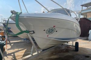 Barca open QUICKSILVER WALK AROUND 555 + mercury