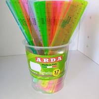 Righello Arda - 17 cm - Barattolo Conf. 16 pz