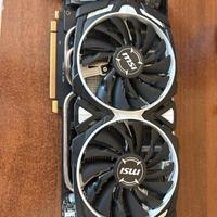 Scheda video MSI GTX 1070 Ti Armor 8GB – Gaming 10