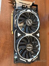 Scheda video MSI GTX 1070 Ti Armor 8GB – Gaming 10
