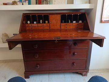 cassettone secretaire antico