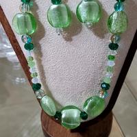 Collana bracciale e orecchini 