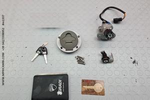 SERRATURE CHIAVI DUCATI 848 2007 2013 2011