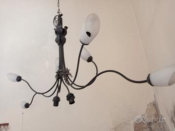 Lampadario artigianale 