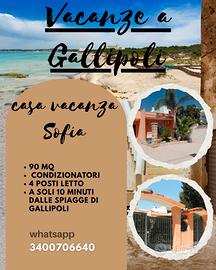 LAST MINUTE vicino GALLIPOLI dal 19 agosto in poi
