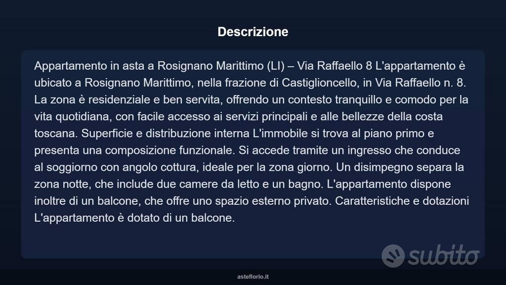 Appartamento – Rosignano Marittimo, Castiglioncello - Vista 5