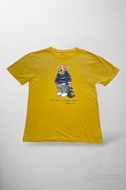 Maglia Polo Ralph Lauren Polo Bear Gialla L
