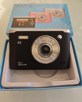 fotocamera digitale 4k 50mp nuova con schermo lcd