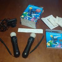 Telecamera PS3 +2x Move +Starter Disc Completo