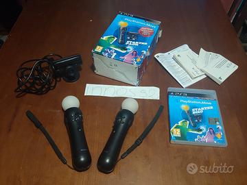 Telecamera PS3 +2x Move +Starter Disc Completo