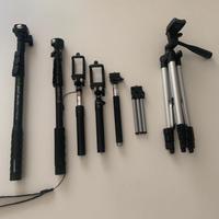 Bastoni per selfie vari