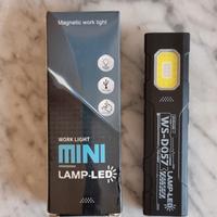 Lampada torcia led portatile ricaricabile usb