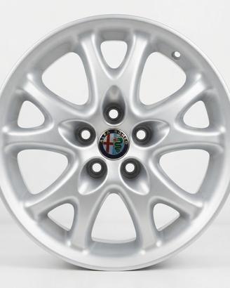 4 Cerchi da 15' in Lega - Alfa Romeo - 147 - 156