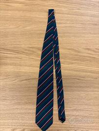 Cravatta rigata uomo Made in italy 100% seta