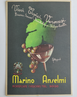Cartolina Vini Tipici Veronesi