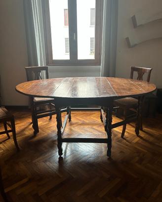 tavolo ovale antico