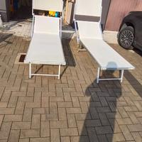 Lettini da spiaggia/giardino