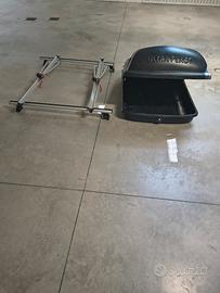 Porta biciclette + box bagagli