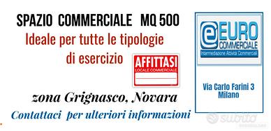 498/25 SPAZIO COMMERCIALE di mq 500