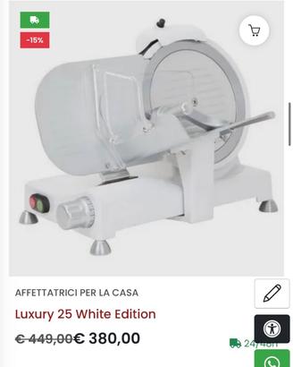 Affettratici RGV Luxury 25 - Made in Italy