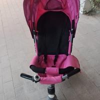 triciclo passeggino a spinta